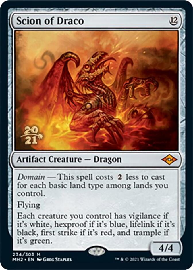 Scion of Draco [Modern Horizons 2 Prerelease Promos] | Galactic Gamez