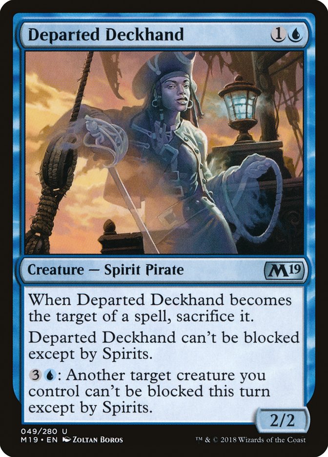 Departed Deckhand [Core Set 2019] | Galactic Gamez