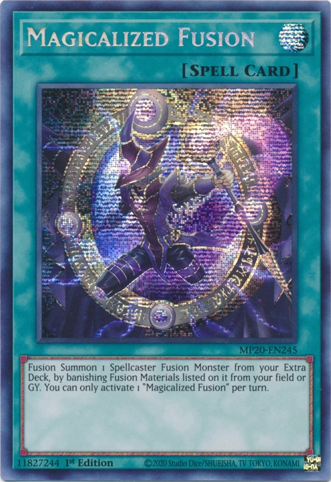 Magicalized Fusion [MP20-EN245] Prismatic Secret Rare | Galactic Gamez