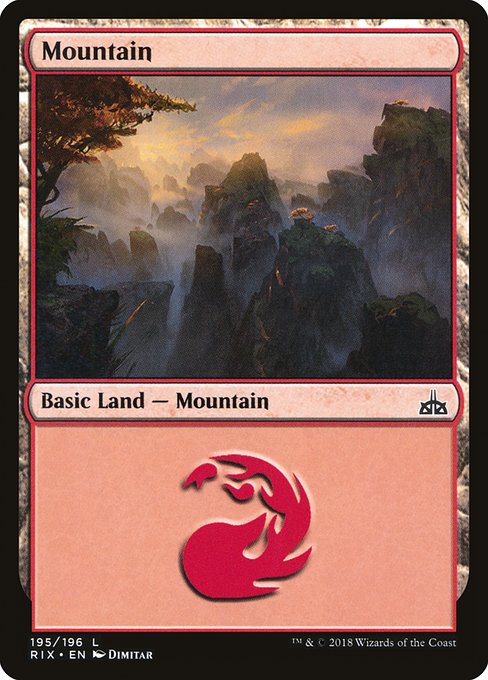 Mountain [Rivals of Ixalan] | Galactic Gamez