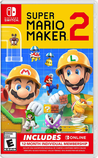 Super Mario Maker 2 [Online Bundle] - Nintendo Switch | Galactic Gamez
