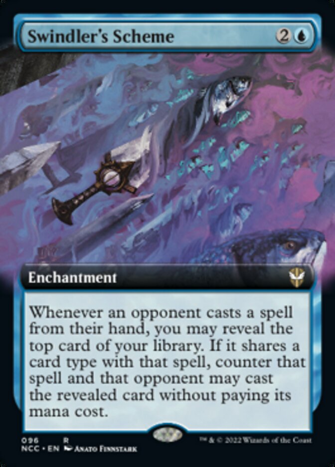 Swindler's Scheme (Extended Art) [Streets of New Capenna Commander] | Galactic Gamez