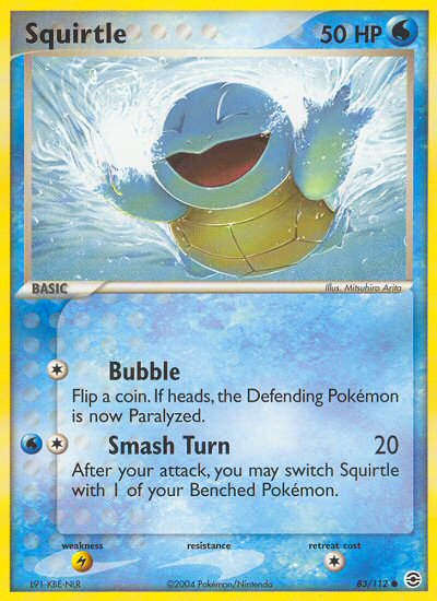 Squirtle (83/112) [EX: FireRed & LeafGreen] | Galactic Gamez