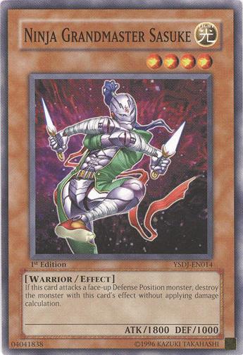 Ninja Grandmaster Sasuke [YSDJ-EN014] Common | Galactic Gamez