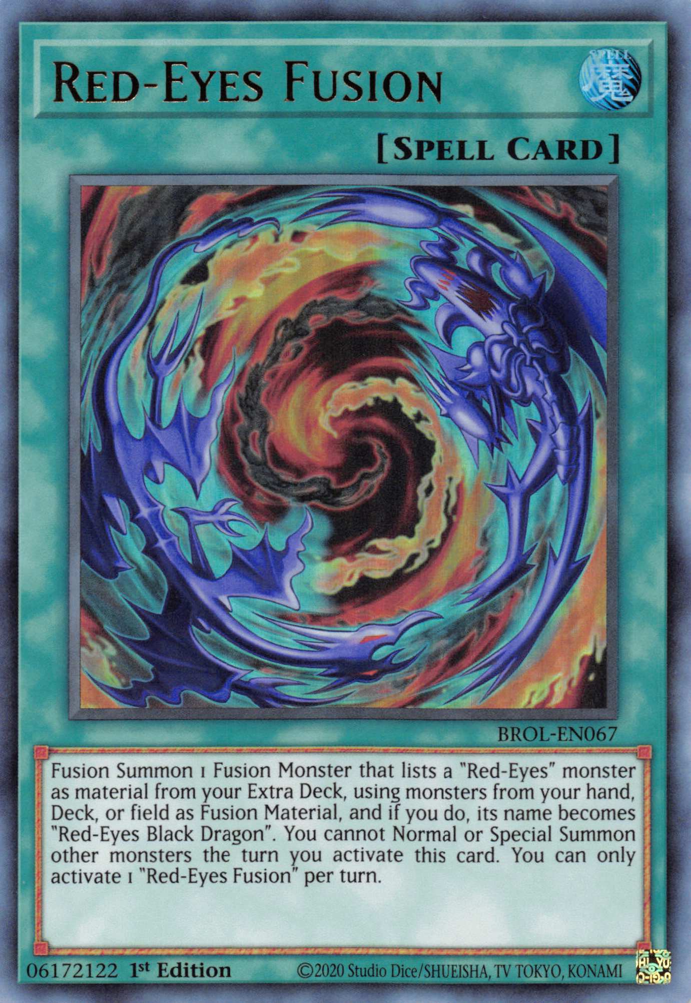 Red-Eyes Fusion [BROL-EN067] Ultra Rare | Galactic Gamez