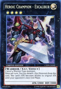 Heroic Champion - Excalibur [CT09-EN002] Secret Rare | Galactic Gamez