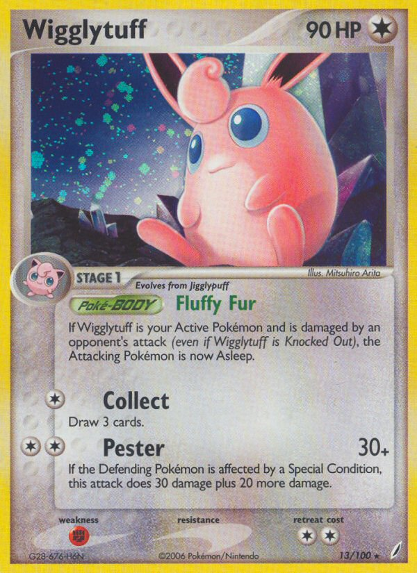 Wigglytuff (13/100) [EX: Crystal Guardians] | Galactic Gamez