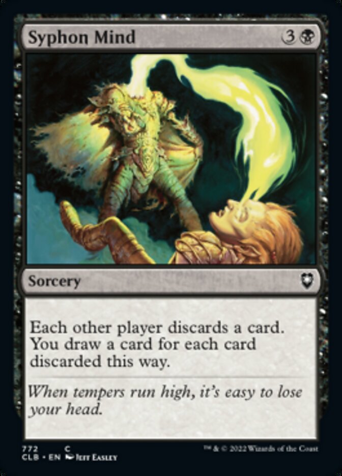 Syphon Mind [Commander Legends: Battle for Baldur's Gate] | Galactic Gamez