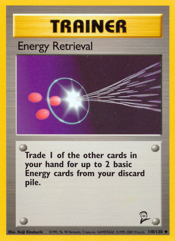 Energy Retrieval (110/130) [Base Set 2] | Galactic Gamez