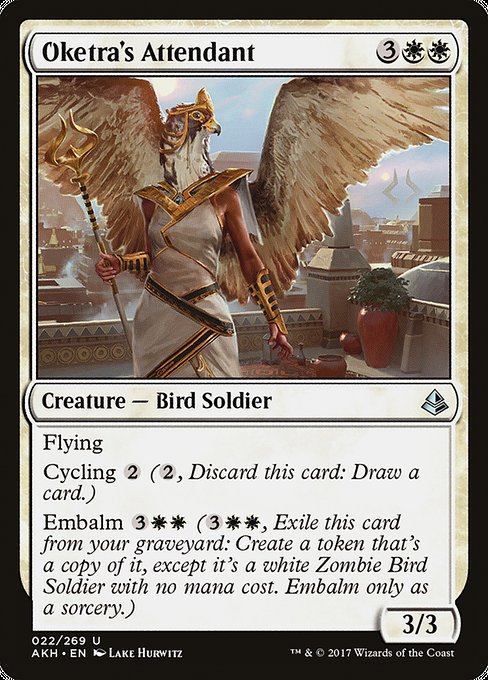 Oketra's Attendant [Amonkhet] | Galactic Gamez