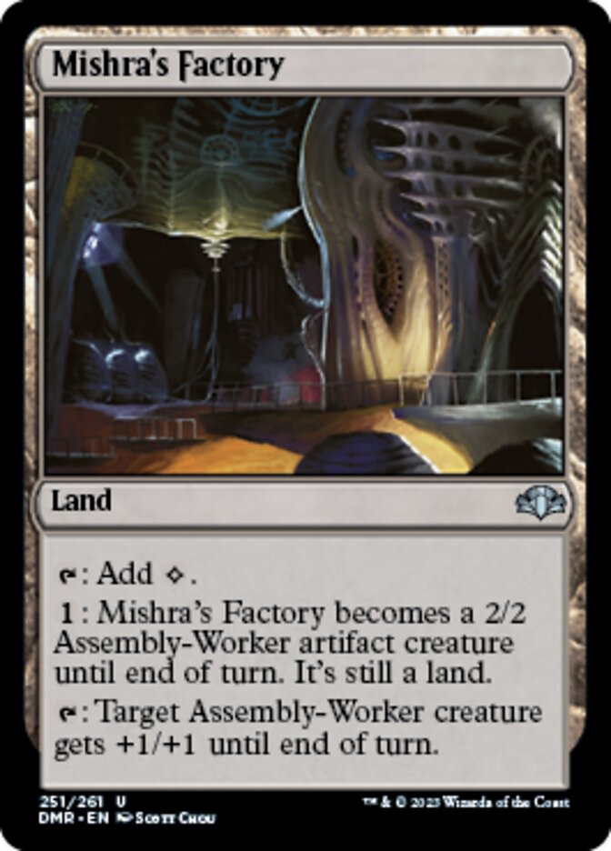 Mishra's Factory [Dominaria Remastered] | Galactic Gamez