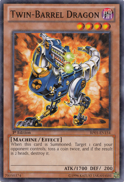 Twin-Barrel Dragon [BP01-EN154] Starfoil Rare | Galactic Gamez