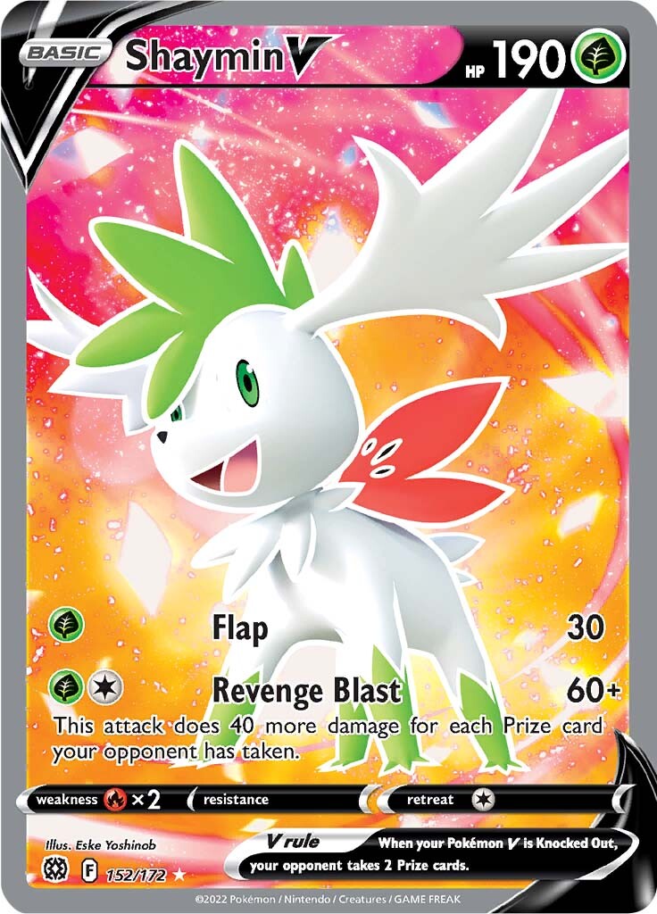 Shaymin V (152/172) [Sword & Shield: Brilliant Stars] | Galactic Gamez