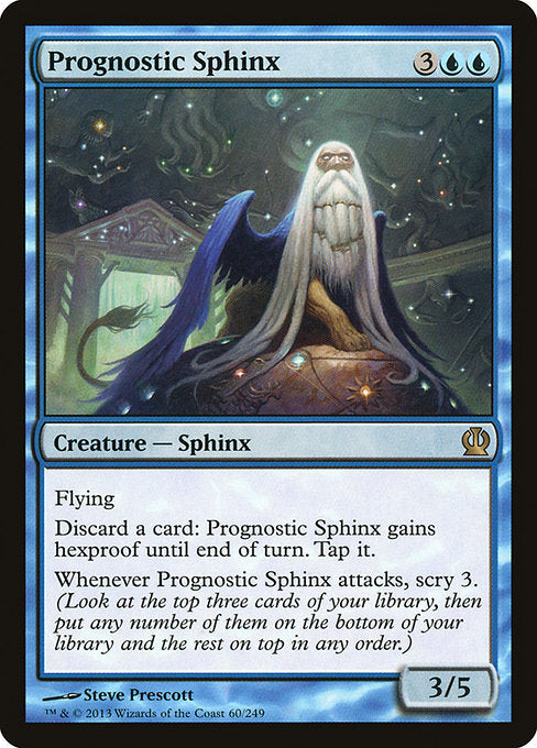 Prognostic Sphinx [Theros] | Galactic Gamez