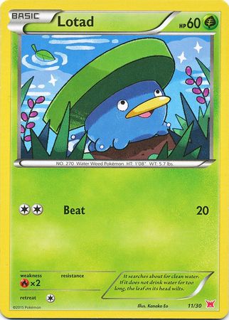 Lotad (11/30) [XY: Trainer Kit 2 - Latias] | Galactic Gamez