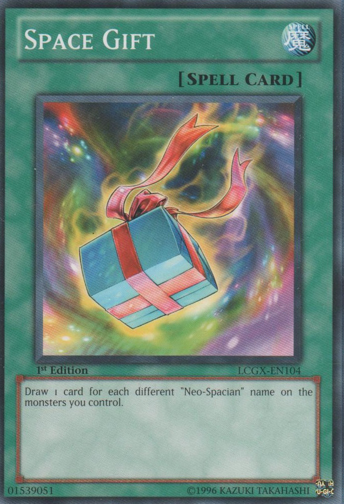 Space Gift [LCGX-EN104] Common | Galactic Gamez