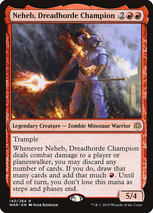 Neheb, Dreadhorde Champion [War of the Spark] | Galactic Gamez