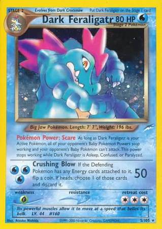 Dark Feraligatr (5/105) [Neo Destiny Unlimited] | Galactic Gamez