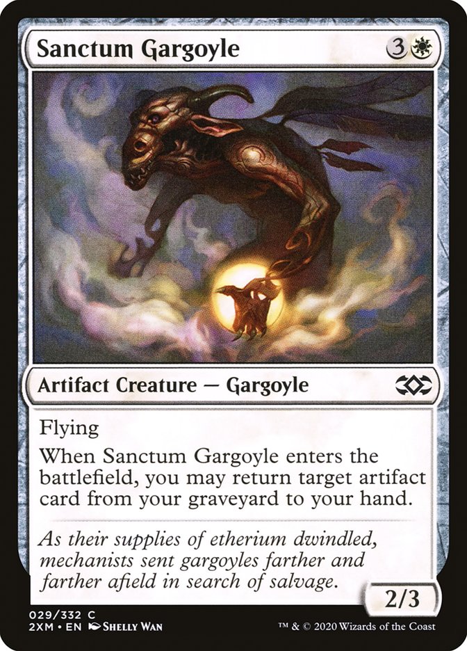 Sanctum Gargoyle [Double Masters] | Galactic Gamez