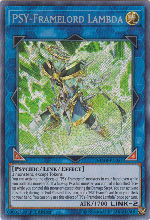 PSY-Framelord Lambda [BLHR-EN051] Secret Rare | Galactic Gamez