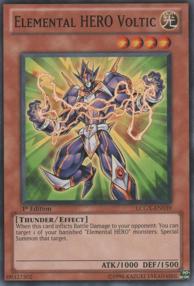 Elemental HERO Voltic [LCGX-EN039] Common | Galactic Gamez