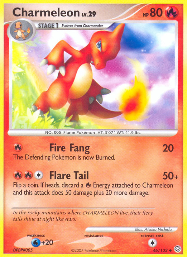 Charmeleon (46/132) [Diamond & Pearl: Secret Wonders] | Galactic Gamez