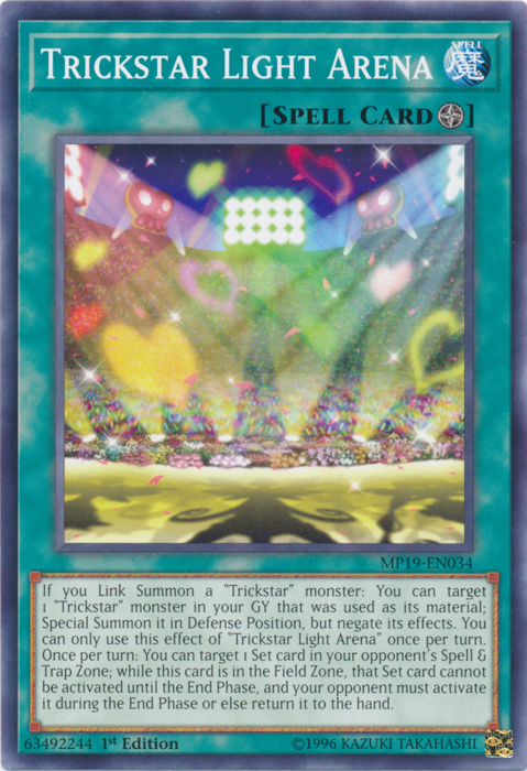 Trickstar Light Arena [MP19-EN034] Common | Galactic Gamez