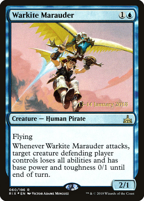 Warkite Marauder [Rivals of Ixalan Promos] | Galactic Gamez