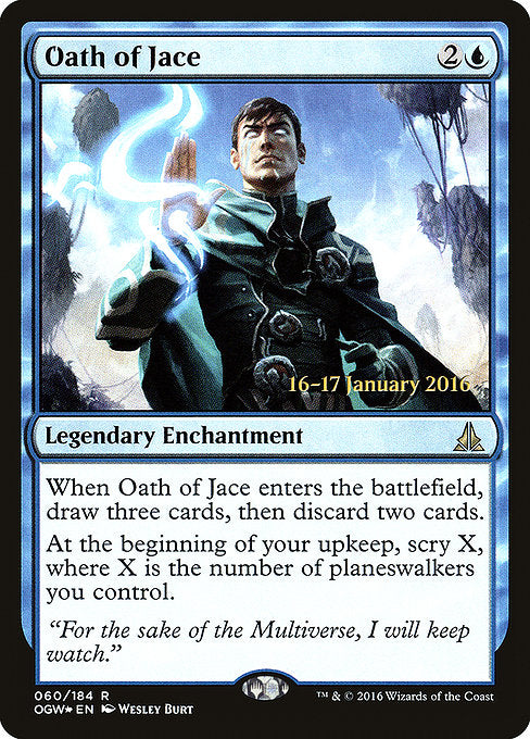 Oath of Jace [Oath of the Gatewatch Promos] | Galactic Gamez