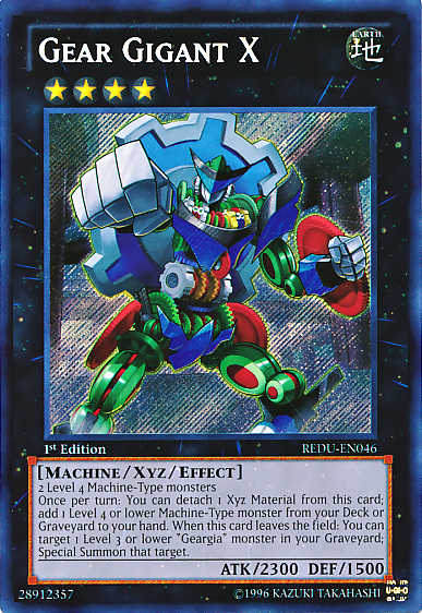 Gear Gigant X [REDU-EN046] Secret Rare | Galactic Gamez