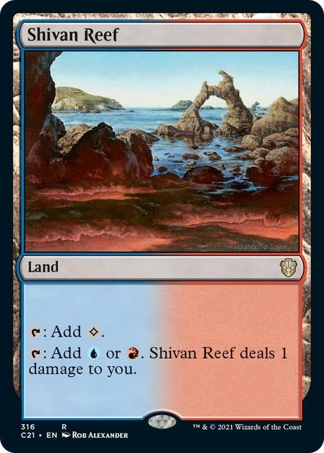 Shivan Reef [Commander 2021] | Galactic Gamez