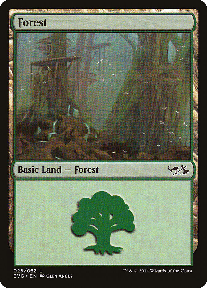 Forest (28) (Elves vs. Goblins) [Duel Decks Anthology] | Galactic Gamez