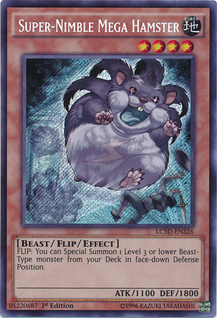 Super-Nimble Mega Hamster [LC5D-EN226] Secret Rare | Galactic Gamez