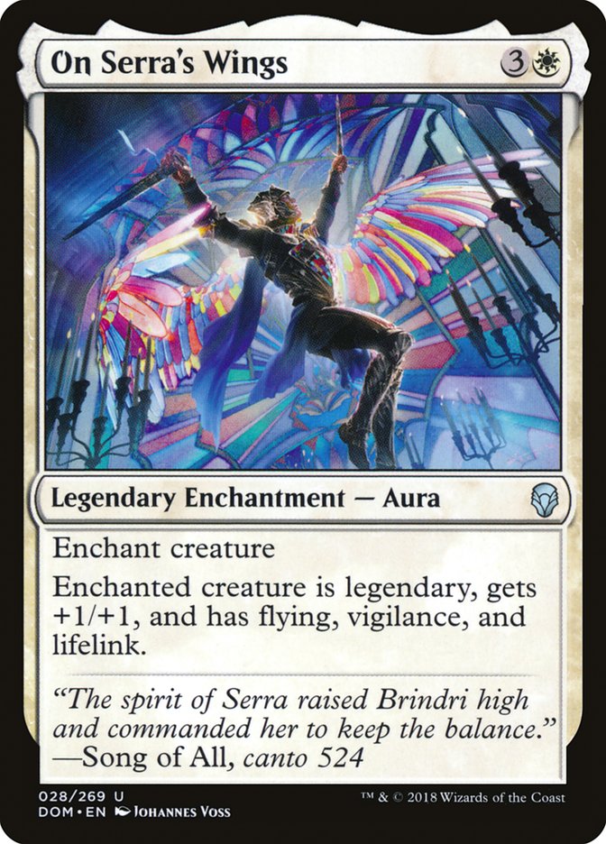 On Serra's Wings [Dominaria] | Galactic Gamez