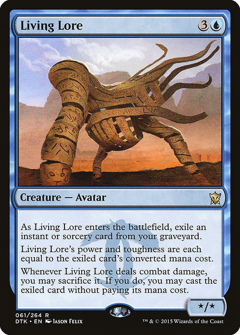 Living Lore [Dragons of Tarkir] | Galactic Gamez