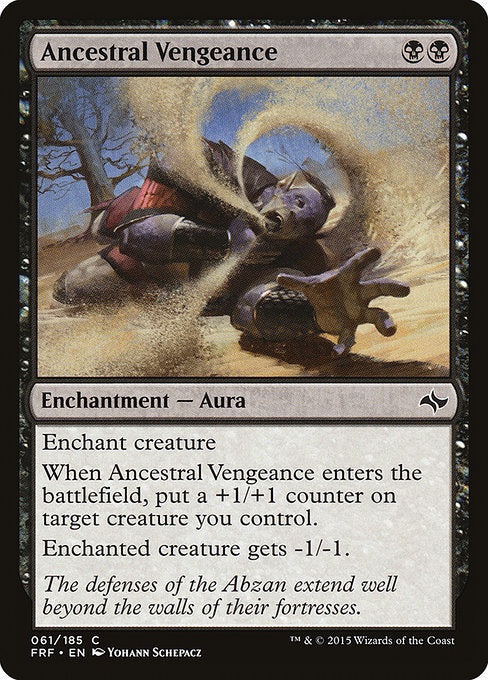 Ancestral Vengeance [Fate Reforged] | Galactic Gamez