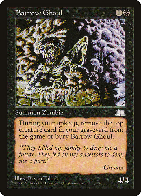 Barrow Ghoul [Weatherlight] | Galactic Gamez