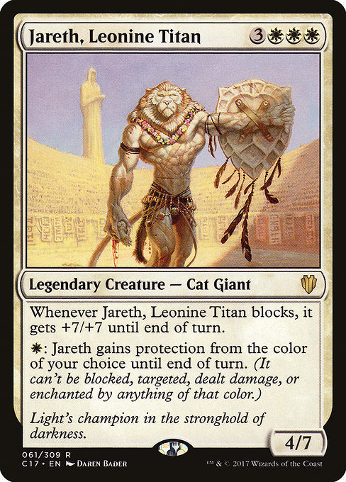 Jareth, Leonine Titan [Commander 2017] | Galactic Gamez
