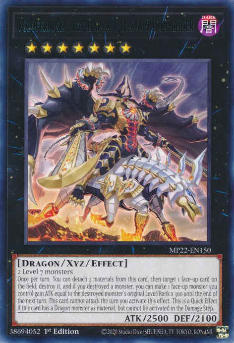 Voloferniges, the Darkest Dragon Doomrider [MP22-EN150] Rare | Galactic Gamez