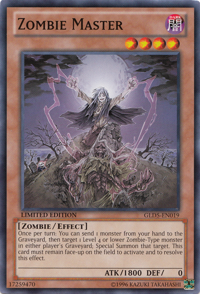 Zombie Master [GLD5-EN019] Common | Galactic Gamez