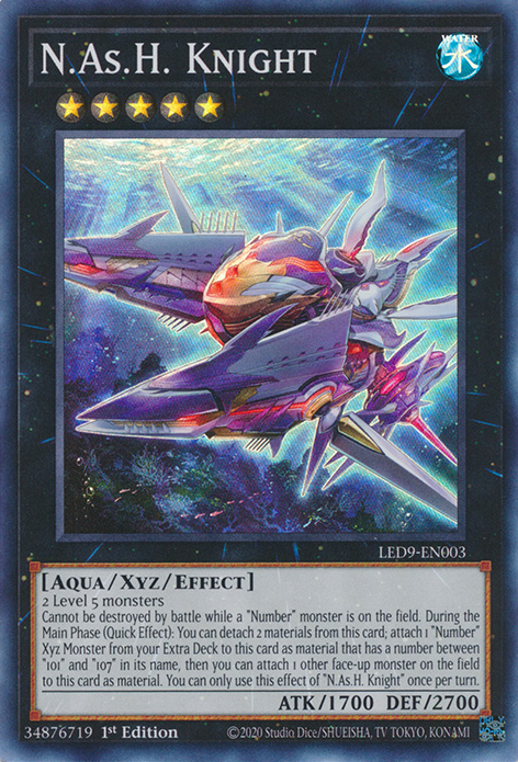 N.As.H. Knight [LED9-EN003] Super Rare | Galactic Gamez