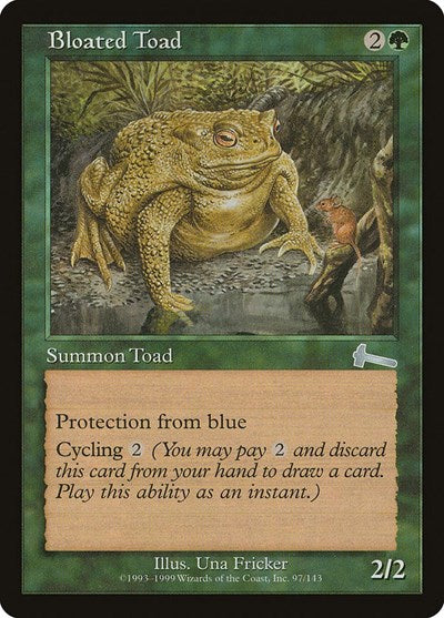 Bloated Toad [Urza's Legacy] | Galactic Gamez