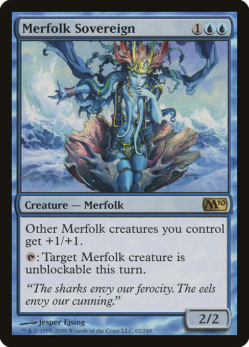 Merfolk Sovereign [Magic 2010] | Galactic Gamez