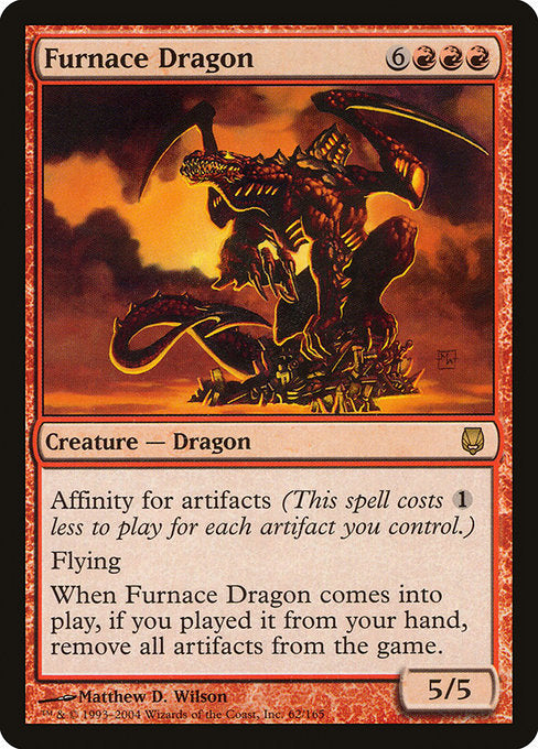 Furnace Dragon [Darksteel] | Galactic Gamez