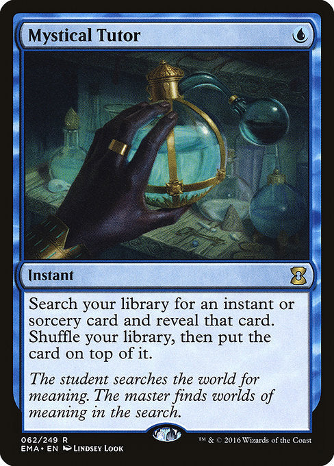 Mystical Tutor [Eternal Masters] | Galactic Gamez