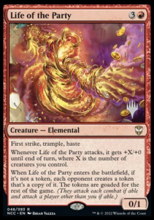 Life of the Party (Promo Pack) [Streets of New Capenna Commander Promos] | Galactic Gamez