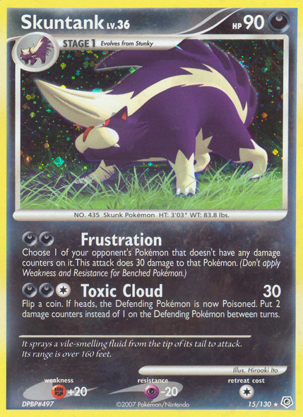 Skuntank (15/130) [Diamond & Pearl: Base Set] | Galactic Gamez