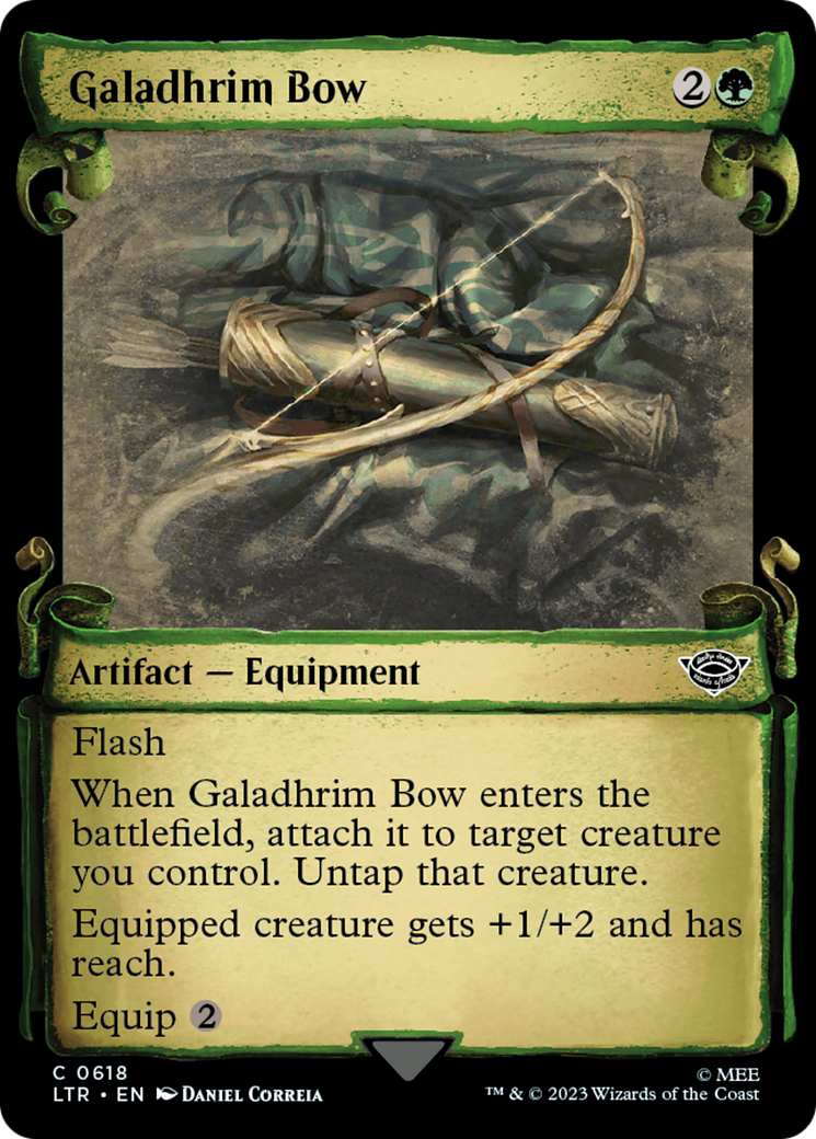 Galadhrim Bow [The Lord of the Rings: Tales of Middle-Earth Showcase Scrolls] | Galactic Gamez