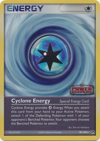 Cyclone Energy (90/108) (Stamped) [EX: Power Keepers] | Galactic Gamez