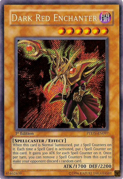 Dark Red Enchanter [PTDN-EN097] Secret Rare | Galactic Gamez